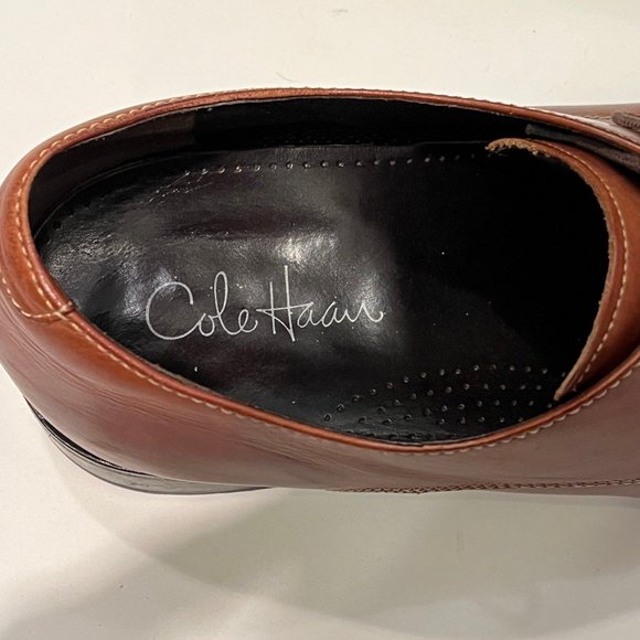 Cole Haan Air split-toe Oxford shoes, Sz 15, brown main image 6